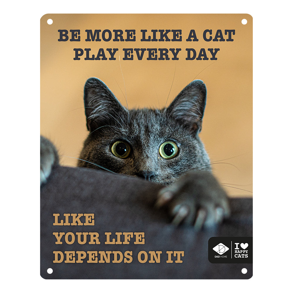 I LOVE HAPPY CATS Muurbord