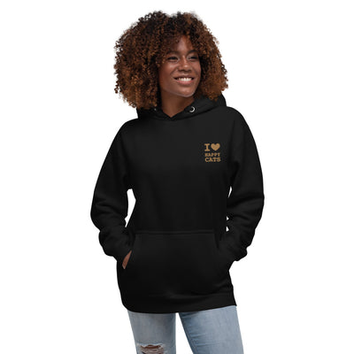 Happy Cats Hoodie with embroidered logo